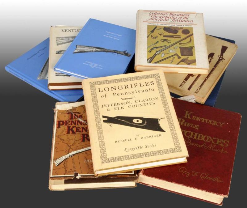 Appraisal: Lot of Gun Collectors Books Description Includes Long Rifles of