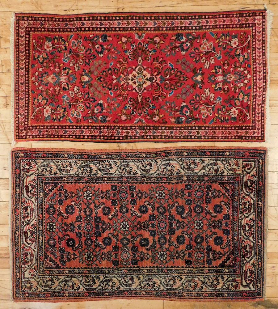 Appraisal: Oriental Wool rugs Oriental Wool Rugs- x '' and x