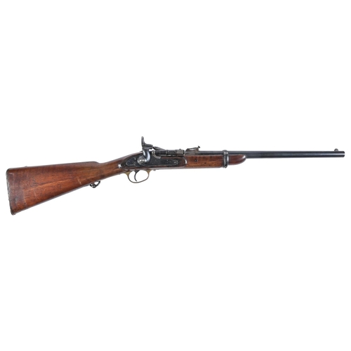 Appraisal: A M Snider-Enfield cavalry carbine the cm sighted steel barrel