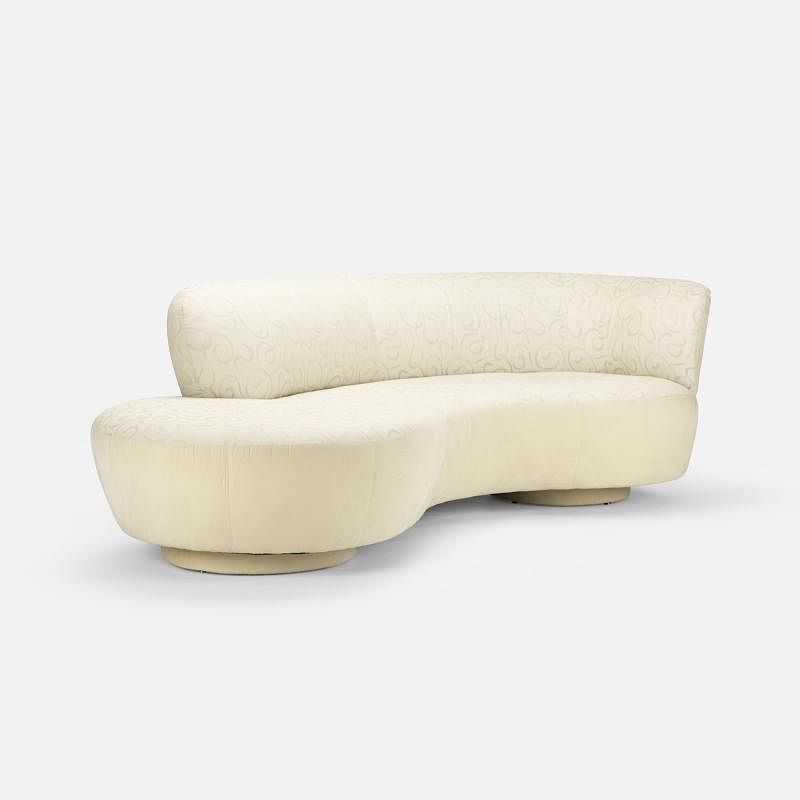 Appraisal: Vladimir Kagan sofa Vladimir Kagan sofa Weiman Preview USA c