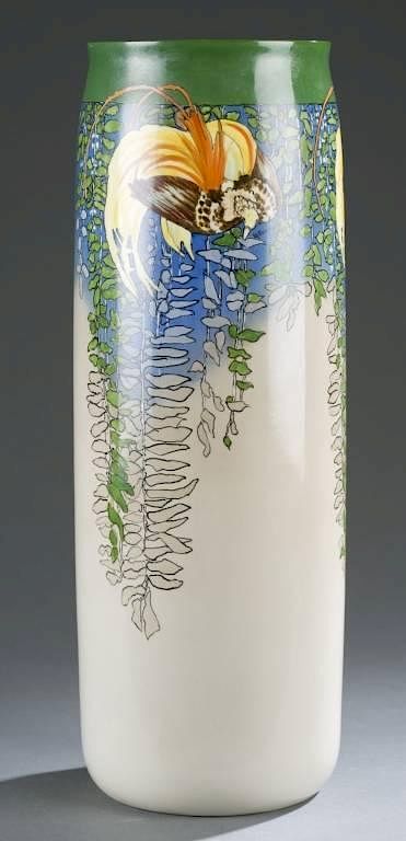 Appraisal: Lenox Belleek vase A Bowers A Lenox Belleek vase with