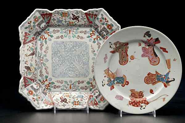 Appraisal: Japanese Porcelain Plates Japanese th century An assembled group of