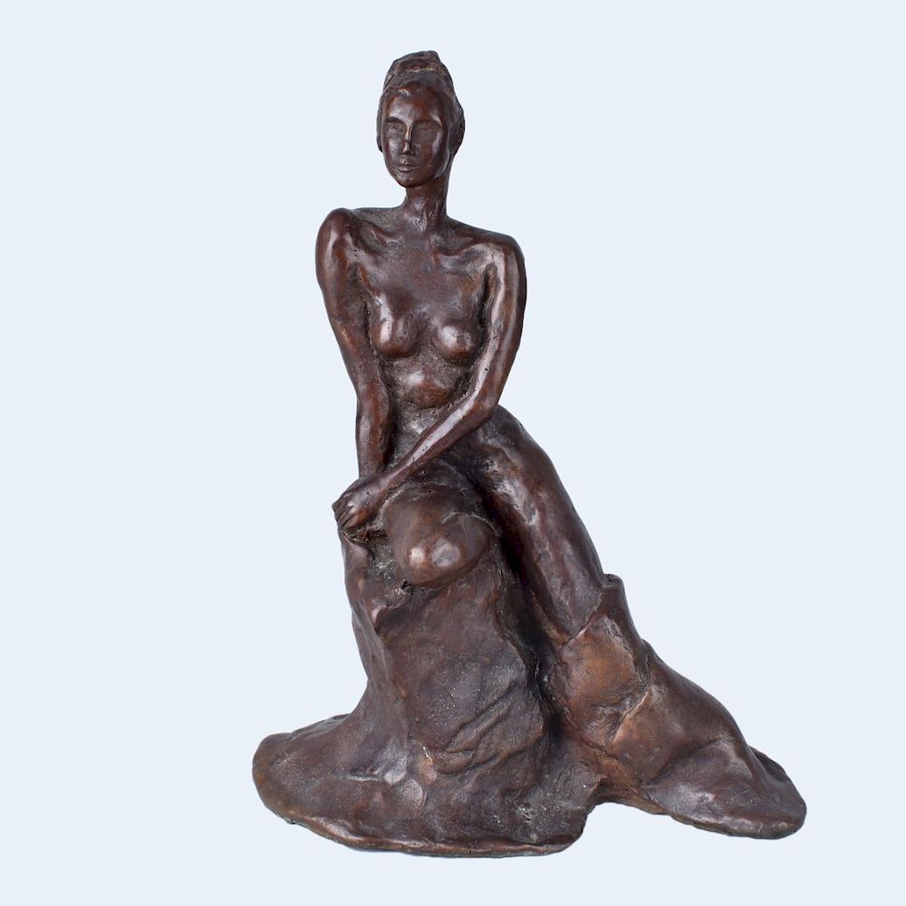 Appraisal: Stephanie S Conrad Bronze Sculpture Stephanie S Conrad th Century