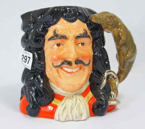 Appraisal: Royal Doulton Large Character Jug Captain Hook D Jug of