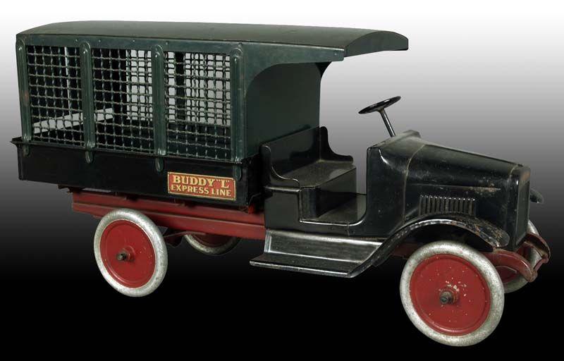 Appraisal: Pressed Steel Buddy L Express Line Truck Toy Description ''