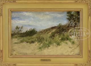 Appraisal: GEORGE HENRY SMILLIE American - SANDY HOOK Oil on canvas