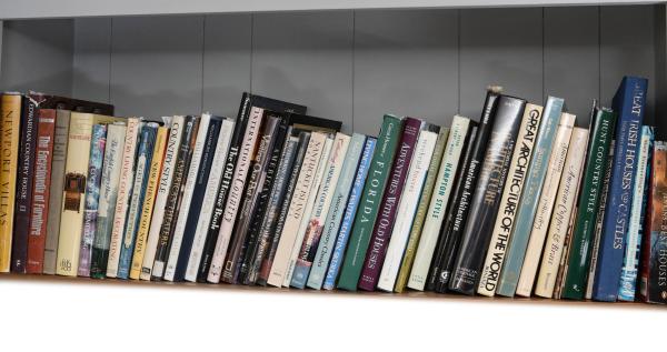 Appraisal: A SHELF OF BOOKS MOSTLY ARCHITECTURETitles as shown ONSITE AUCTION