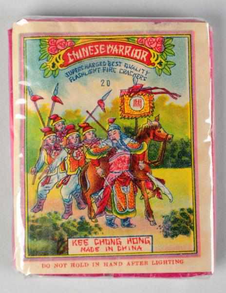 Appraisal: Chinese Warrior -Pack Firecrackers Class Manufactured by Kee Chong Hong