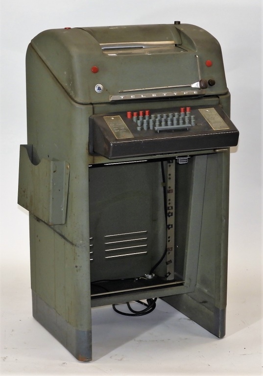 Appraisal: C BELL SYSTEM TELETYPE TYPEWRITER MACHINE United States Circa Art