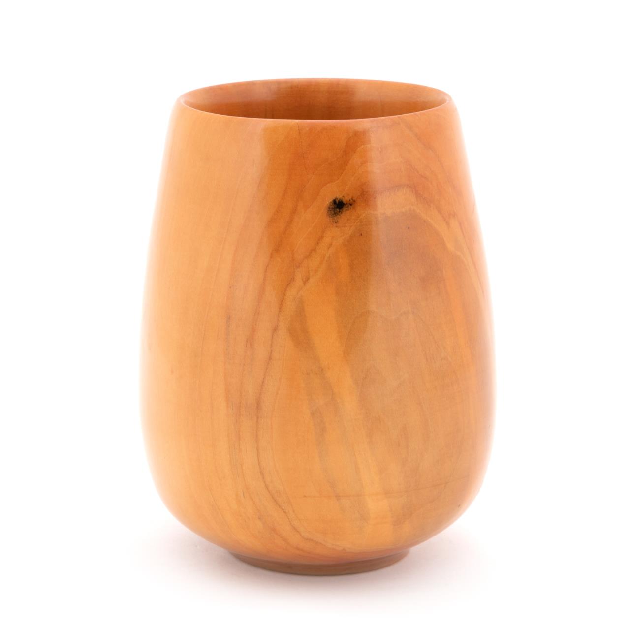 Appraisal: MATT MOULTHROP TURNED ASH LEAF MAPLE VASE Matt Moulthrop American