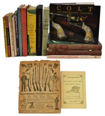 Appraisal: lot of Colt firearms books comprising Colt Firearms - James