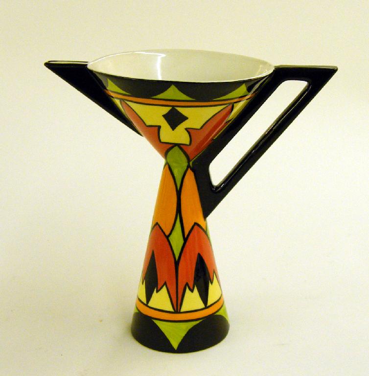 Appraisal: Harmony conical jug black signature high