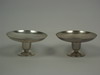 Appraisal: COMPOTES - Pair of sterling footed compotes by Towle ozt