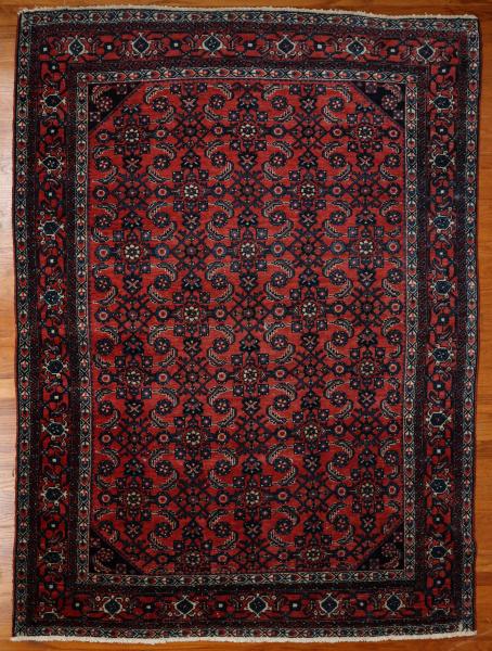 Appraisal: A MID TH CENTURY PERSIAN HAMADAN AREA RUGThe hand made