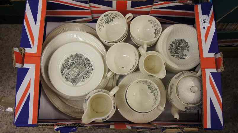 Appraisal: Wedgwood Rural England China Dinner and Tea Wares