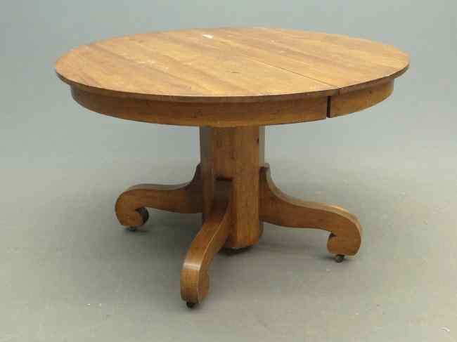 Appraisal: Round Victorian table Top '' W '' Ht