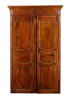 Appraisal: Continental Carved Oak Paneled Doors Frame Continental likely Italian th