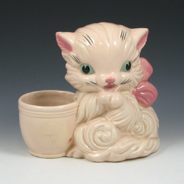 Appraisal: Hull Novelty Cat Planter - Mint Novelty cat planter in