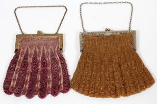 Appraisal: LADY'S BEADED EVENING BAGS TWO LADY'S BEADED EVENING BAGS TWO