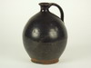 Appraisal: REDWARE JUG - th C half gallon brown glazed ovoid