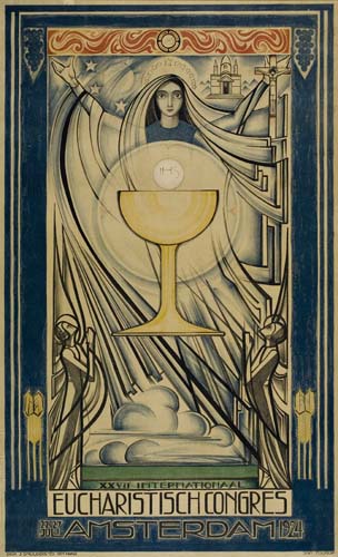 Appraisal: JAN TOOROP - EUCHARISTISCH CONGRES x inches J Smulders Co