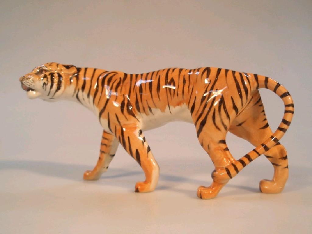 Appraisal: A Beswick model of a standing tiger cm long