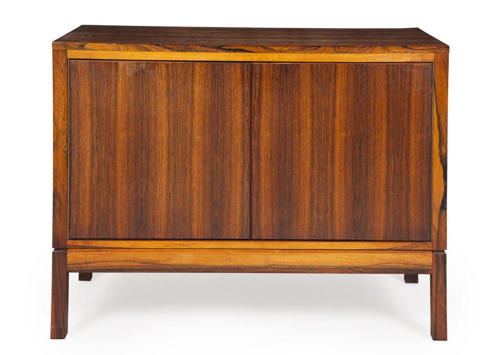 Appraisal: YROBERT HERITAGE B FOR ARCHIE SHINE LTD ROSEWOOD SIDE CABINET