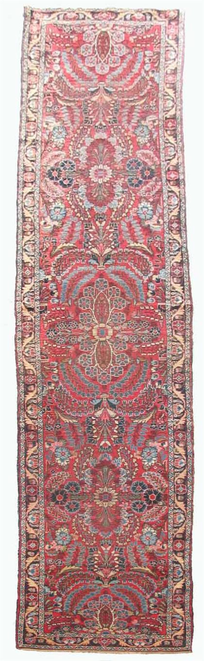 Appraisal: Dergazine runner west persia circa mid th century ft in