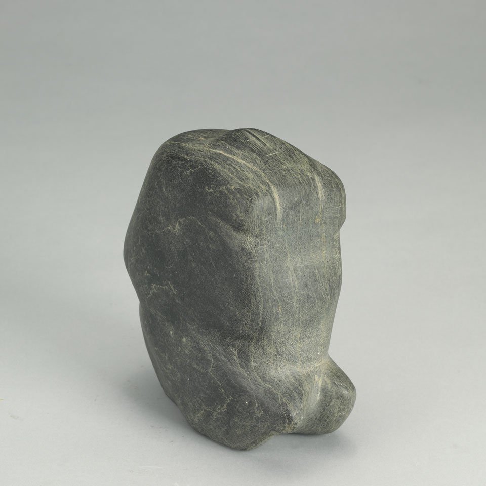 Appraisal: JOHN PANGNARK - E - Arviat SEATED FIGURE PULLING UP