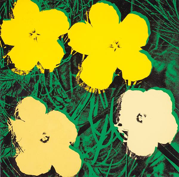 Appraisal: Andy Warhol American - Flowers F S II Silkscreen printed