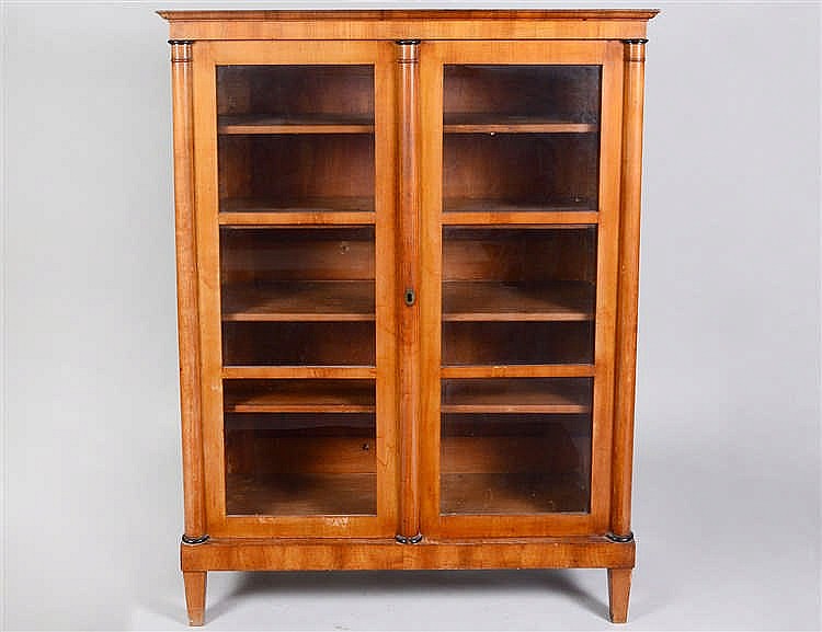 Appraisal: AUSTRIAN NEO-CLASSICAL CHERRYWOOD CABINETFirst Half of the th Century The