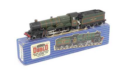 Appraisal: Hornby Dublo -rail EDLT - - BR green Castle Class