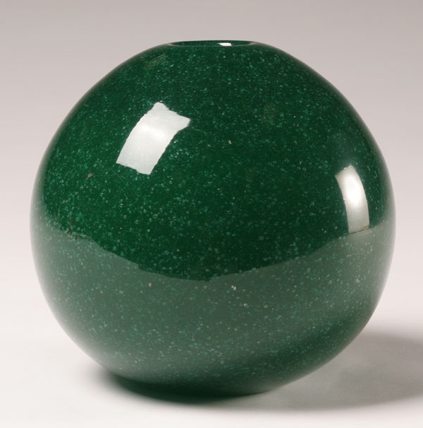 Appraisal: Venini e C Bullicante glass vase designed by Carlo Scarpa