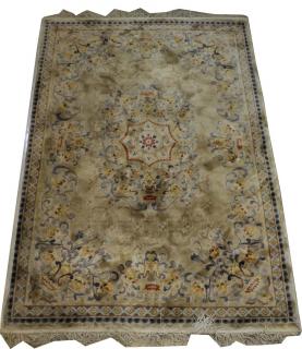 Appraisal: Chinese Carpet With ivory ground