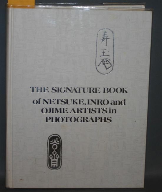 Appraisal: Japanese Art George Lazarnick The Signature Book Of Netsuke Inro