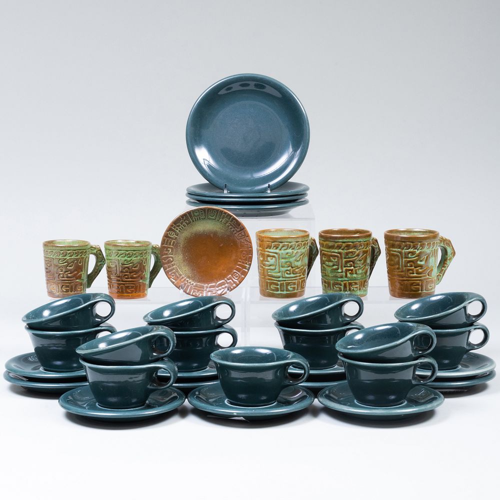 Appraisal: Set of Russel Wright Pottery and a Group of Frankoma