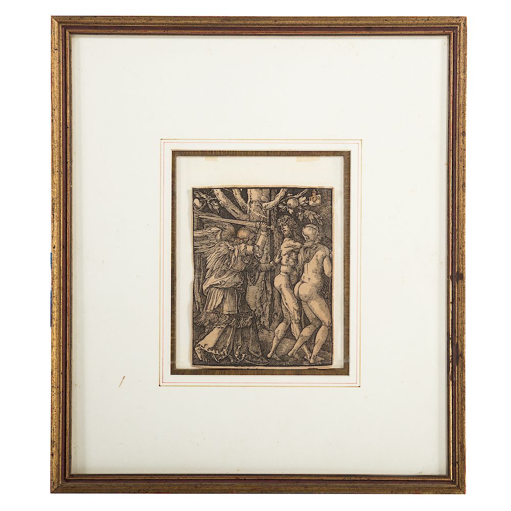 Appraisal: Albrecht Durer The Expulsion from Paradise German - Pl from