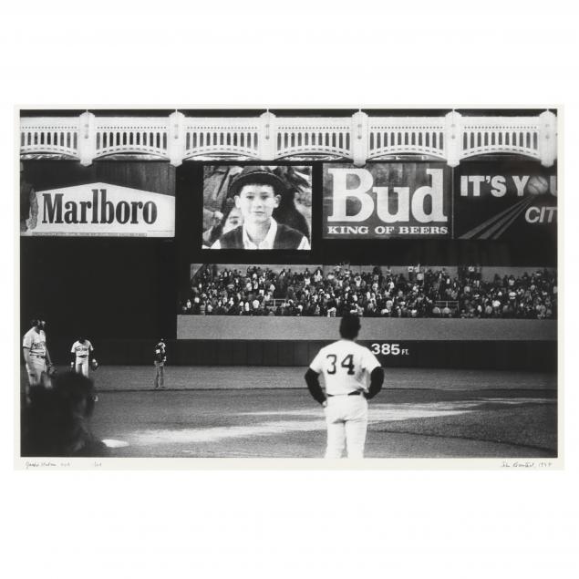 Appraisal: JOHN ROSENTHAL NC YANKEE STADIUM NYC Gelatin silver print ink