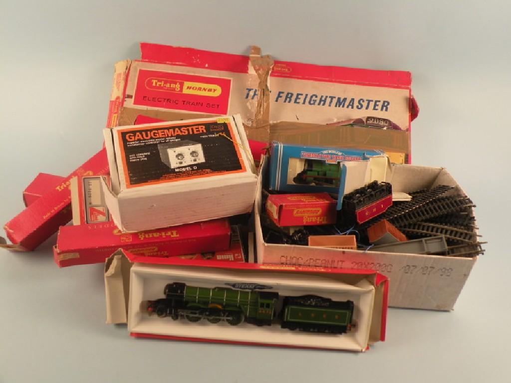 Appraisal: A quantity of Hornby OO gauge model railway to include