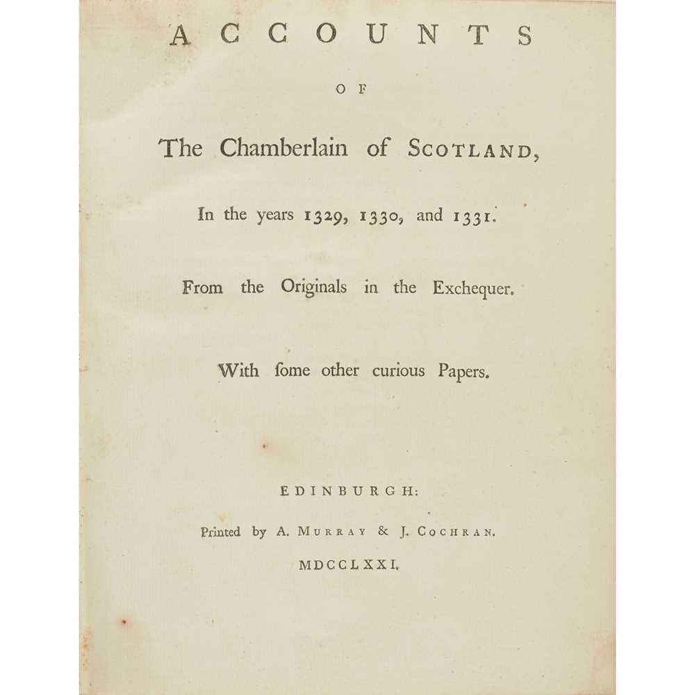 Appraisal: COLLECTION OF PAMPHLETS A BOUND QUANTITY INCLUDING THE ACCOUNTS OF