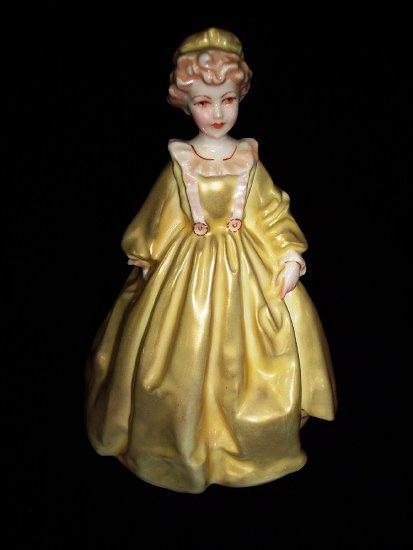 Appraisal: A Royal Worcester figure by Freda Doughty Grandmother's Dress yellow