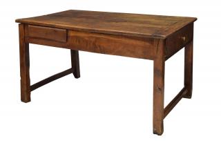 Appraisal: FRENCH FARMHOUSE TABLE TH C French farmhouse work table th