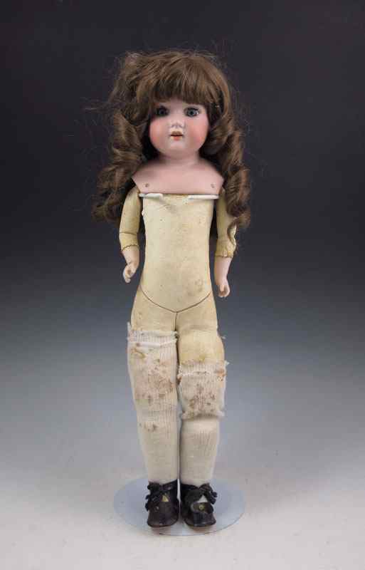 Appraisal: ARMAND MARSEILLE GERMAN BISQUE SHOULDER HEAD DOLL Marked Germany A