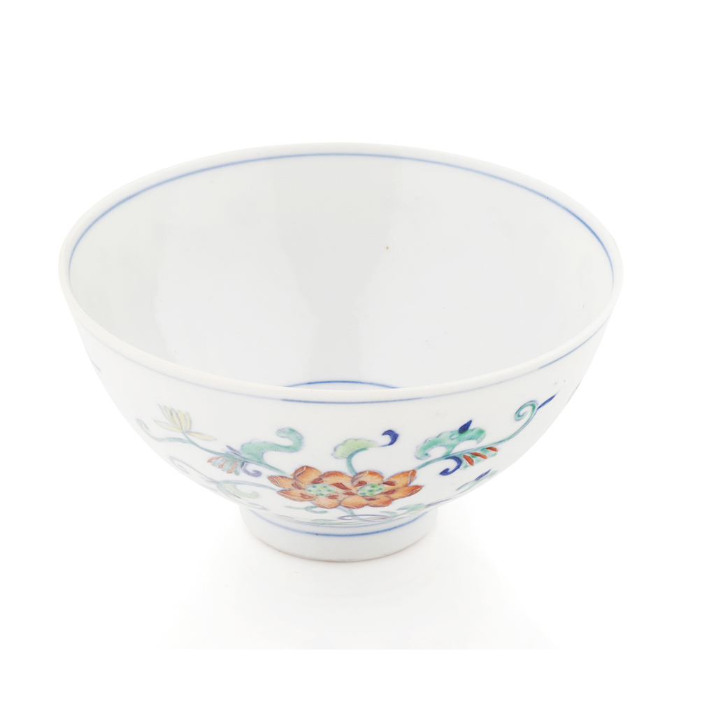 Appraisal: DOUCAI PORCELAIN BOWL DAOGUANG SEAL MARK AND OF THE PERIOD