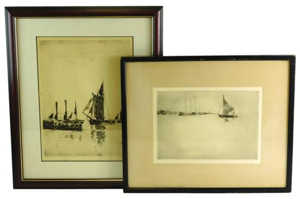 Appraisal: Philip Kappel United States - Cargoes-West Indes Etching and drypoint