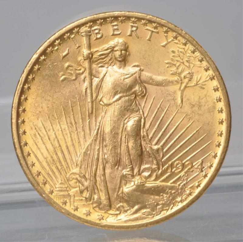 Appraisal: St Gaudens Double Eagle Description MS