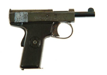 Appraisal: H R SELF-LOADING SEMI-AUTO PISTOL Cal ACP SN Blued finish