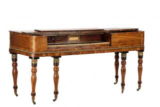 Appraisal: Rare Paterson Mortimer Square Pianoforte Paterson Mortimer Co Scottish -