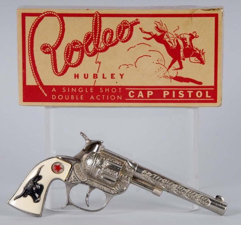 Appraisal: Hubley Rodeo Cap Gun Description Includes box Few minor tears