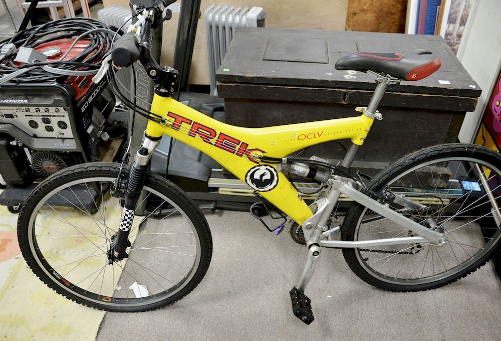 Appraisal: Two bikes including Trek y OCLV carbon mountain bike and